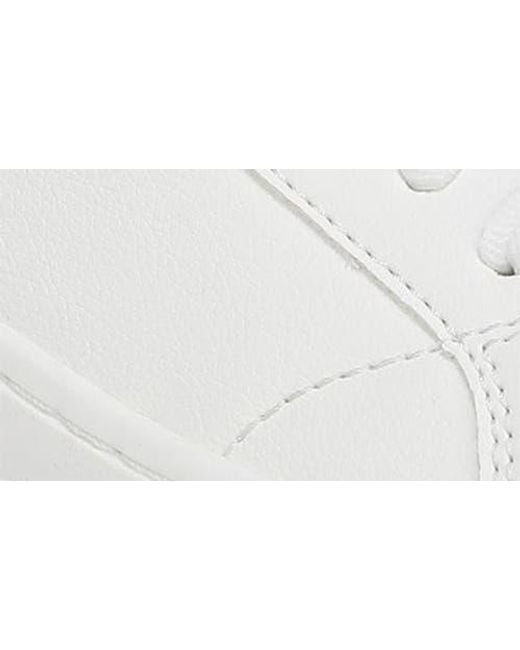 Dr. Scholls White Time Off Max Platform Sneaker