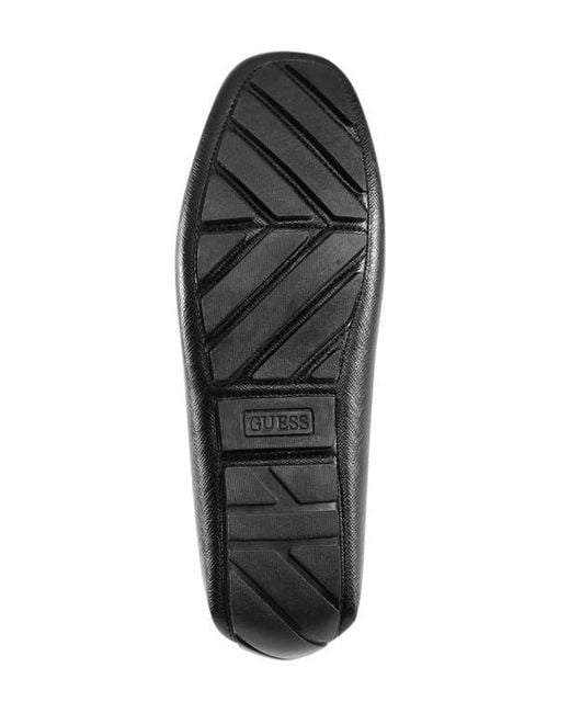 Guess Black Askeres Driver Loafer for men