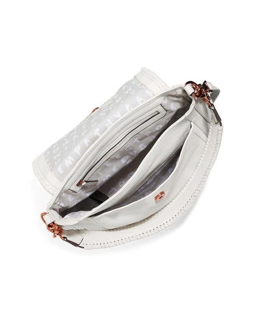 Aimee Kestenberg White All For Love Convertible Leather Shoulder Bag