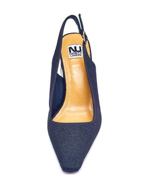 Ninety Union Blue Boca Slingback Pump