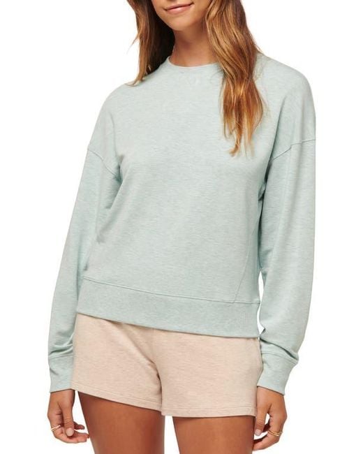 Travis Mathew Green Cloud Sweatshirt