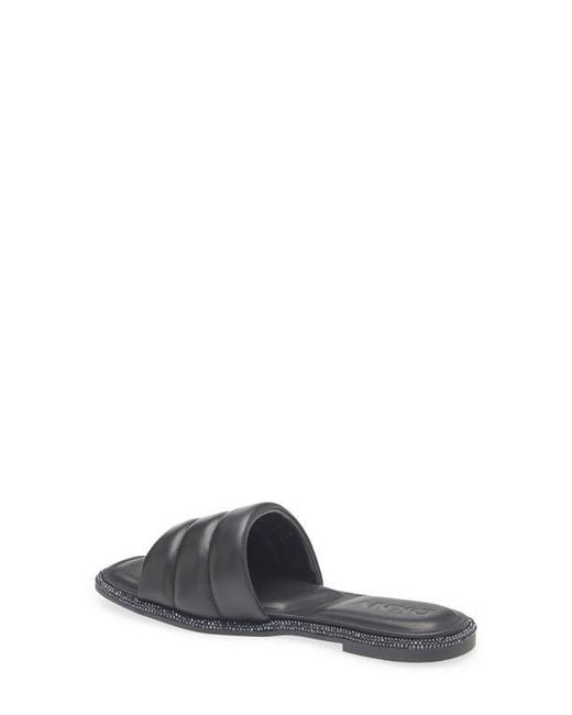 DKNY Gray Slide Sandal