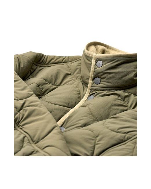 Ugg Green Jareth Quilted Shirt Jacket for men