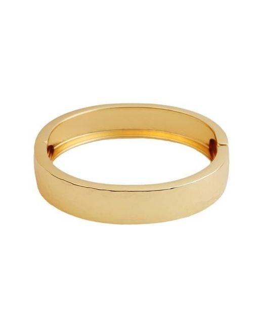 Panacea Metallic Hinge Bangle Bracelet