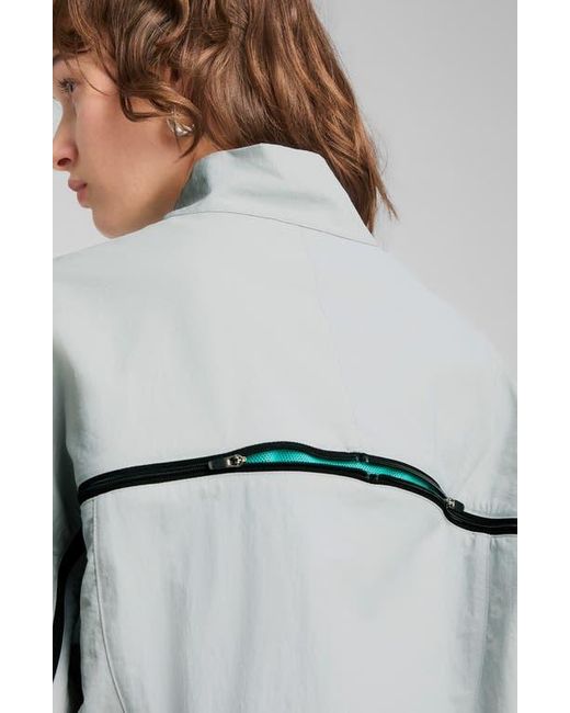 PUMA Gray Dare To Oversize Woven Jacket