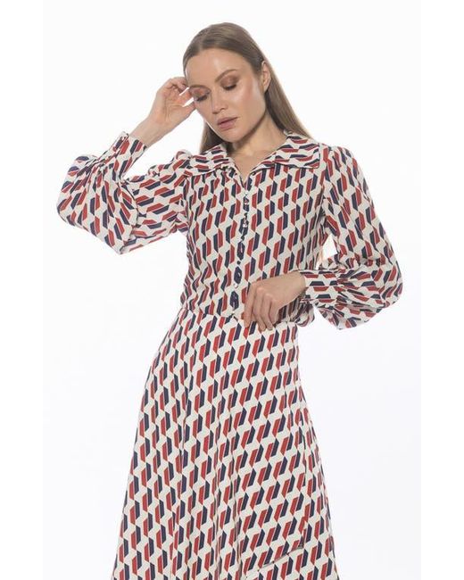Alexia Admor Rah Covered Button-Down Top