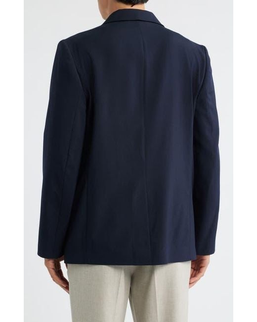 FRAME Blue Wool Blazer for men