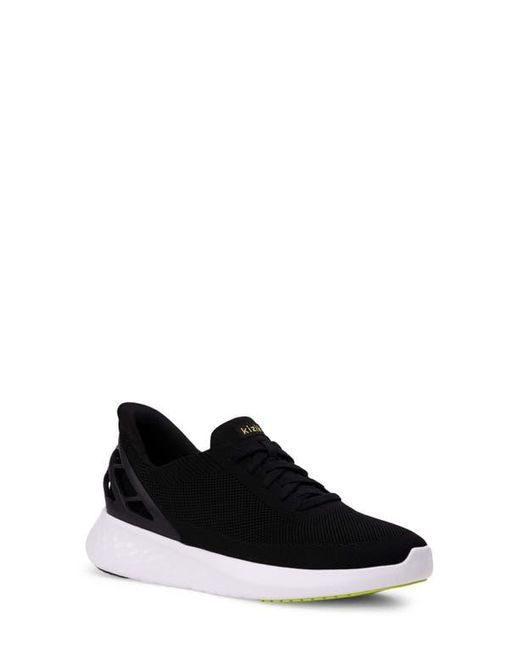 KIZIK Black Gender Inclusive Athens Hands-Free Knit Sneaker