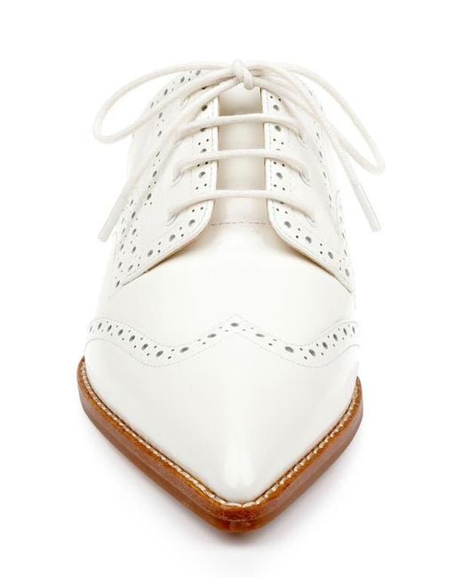 L'Agence White Lilou Mule