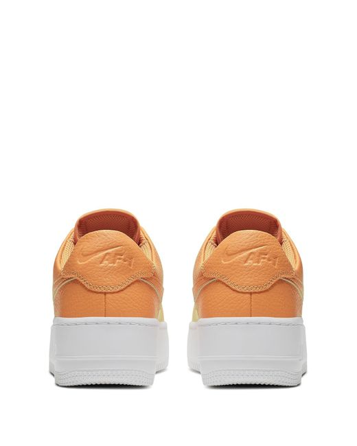 Nike Air Force 1 Sage Low Top White Sole Sneaker in Brown | Lyst