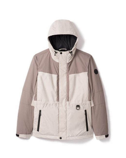 Noize Black Sylas Colorblock Jacket for men