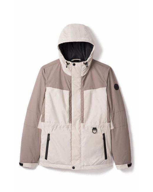 Noize Black Sylas Colorblock Jacket for men