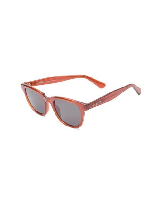 DIFF Brown Grayson 51Mm Square Sunglasses for men