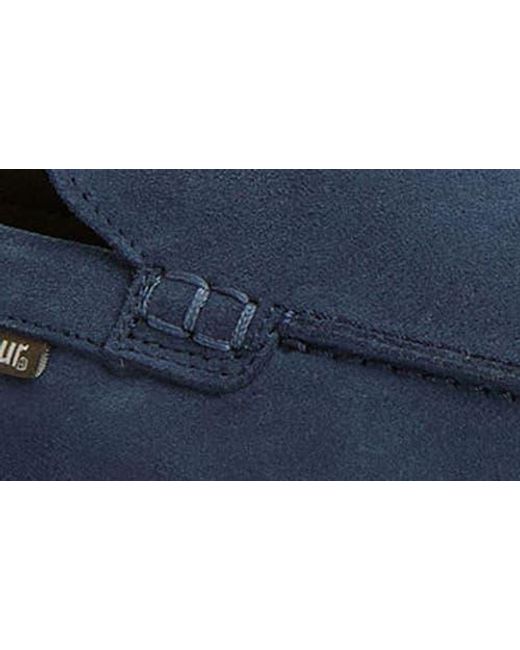Barbour Blue Carty Moc Toe Loafer for men