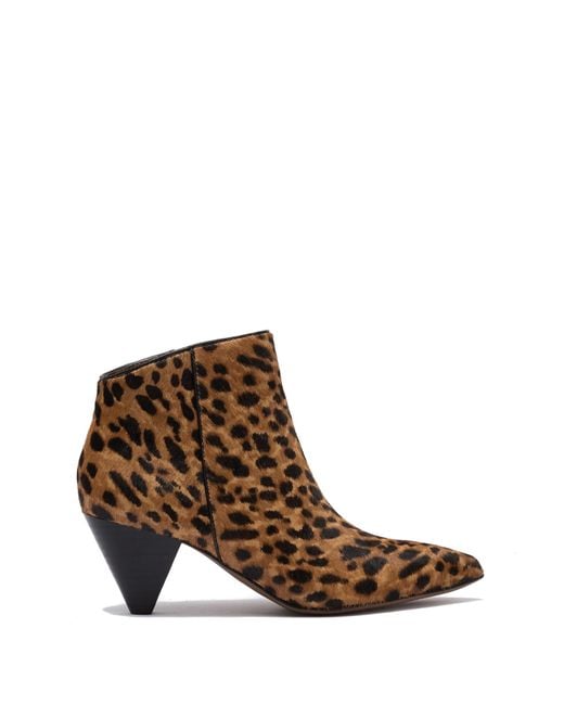 franco sarto leopard print booties