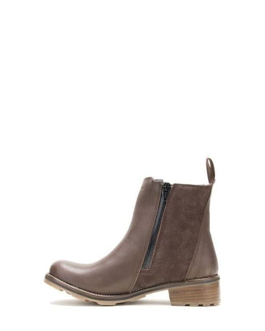 Kamik Brown Isabellalo Waterproof Ankle Boot