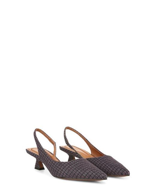 Sarto Brown Devin Slingback Pointed Toe Pump