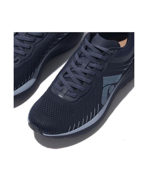 Fitflop Blue Ff Runner Mesh Sneaker