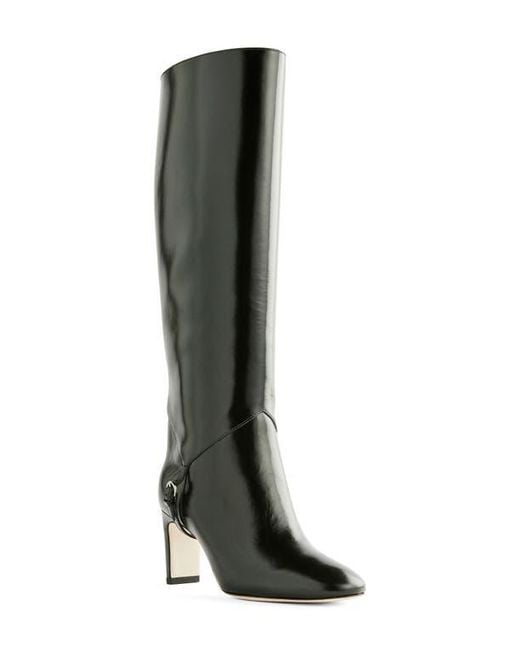 Reformation Black Gae Knee High Boot