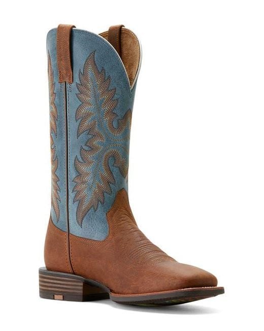 Ariat Brown Hudson Western Boot for men