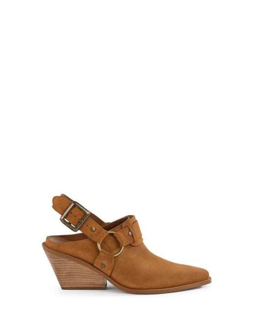 Seychelles Brown Closely Guarded Slingback Pump