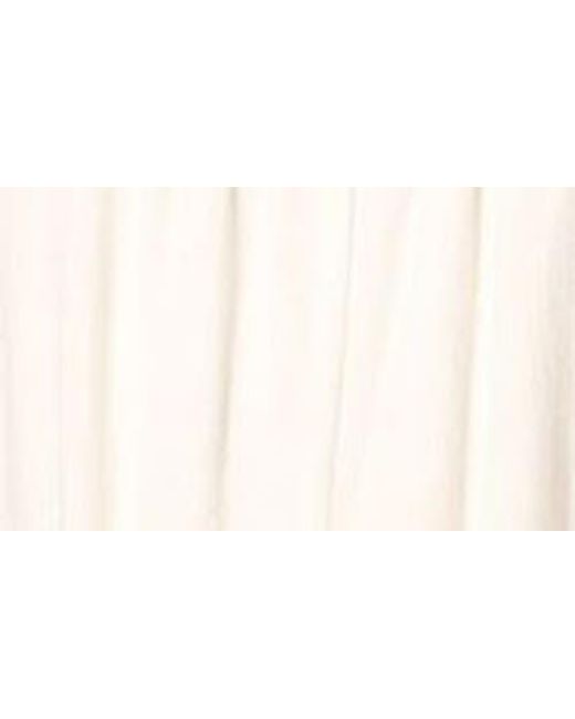 Petal & Pup White Margo Tie Strap Linen Jumpsuit
