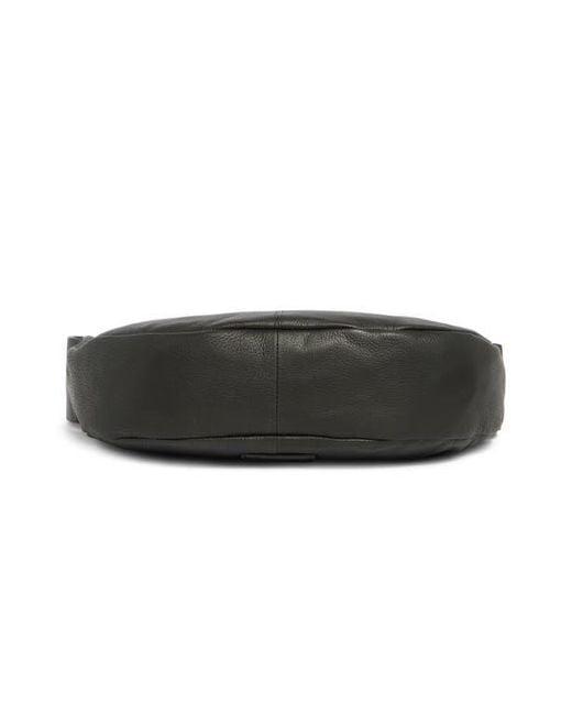 Lucky Brand Black Hady Leather Crossbody Bag