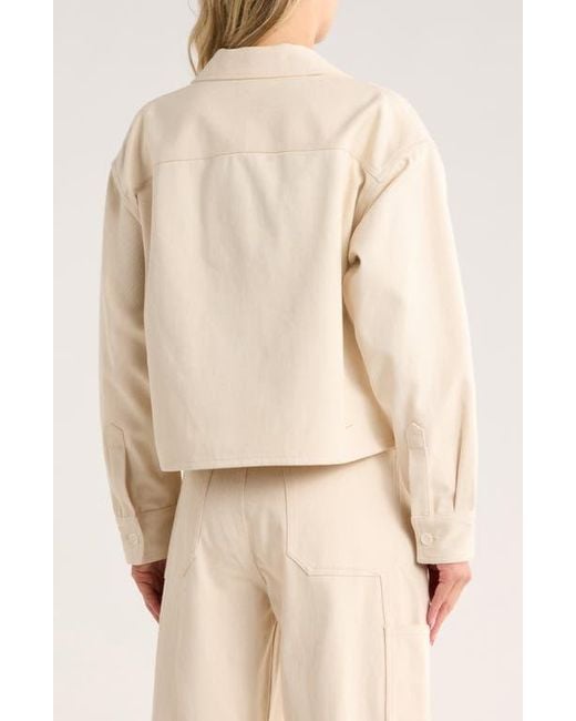 Rag & Bone Natural Ramona Shirt Jacket