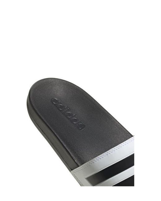 Adidas White Gender Inclusive Adilette Comfort Sport Slide Sandal
