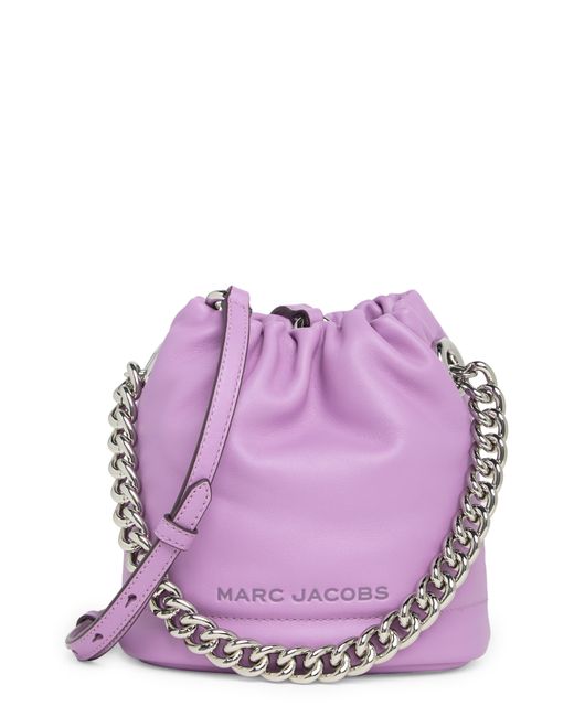 Marc Jacobs Purple Small Bucket Bag
