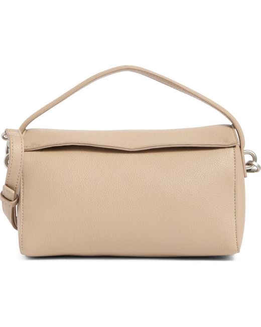 BCBGMAXAZRIA Natural Top Handle Mini Shoulder Bag