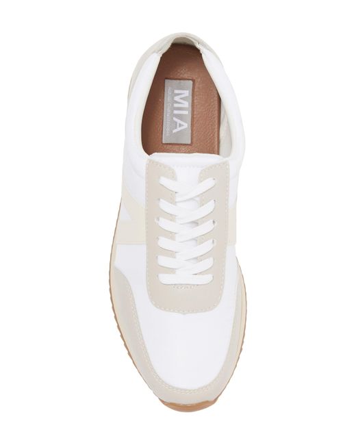 MIA White Kable Sneaker