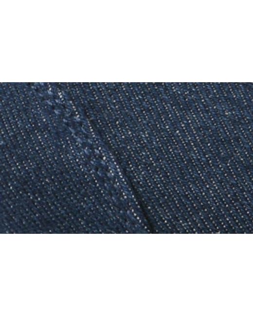 White Mountain Blue Calming Buckle Strap Flat