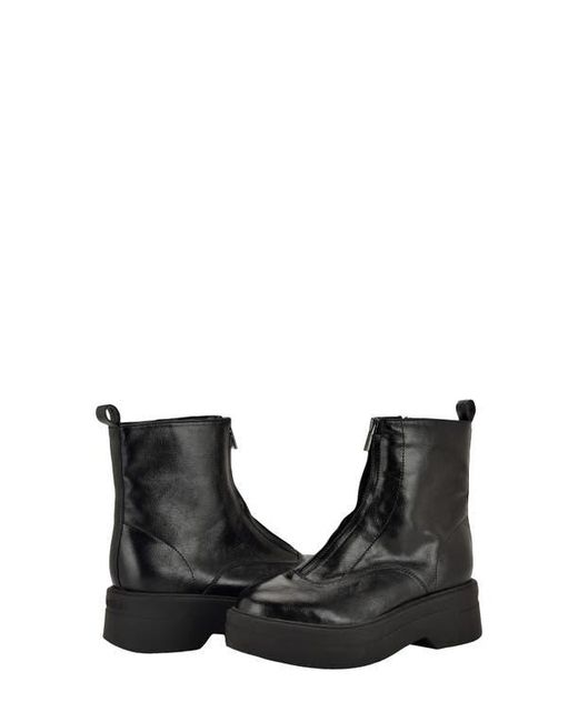 Calvin Klein Black Rivin Platform Bootie