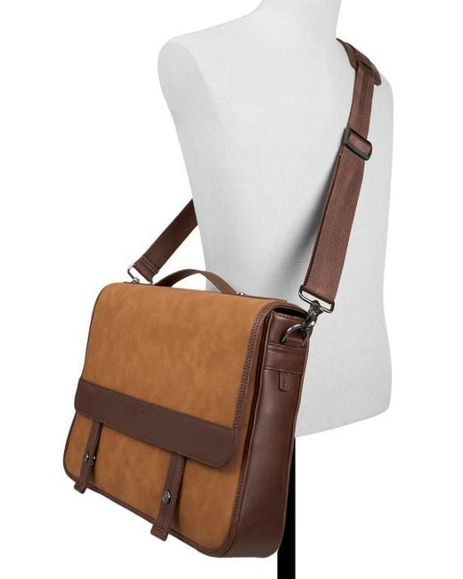 Ted Baker Brown Irvine Messenger Bag for men
