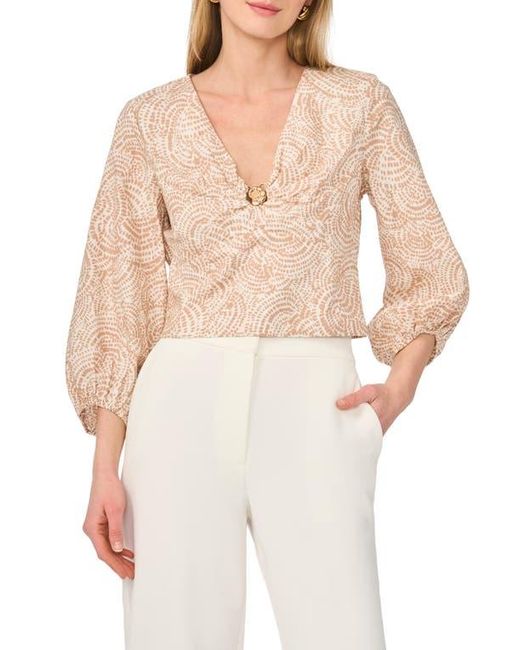 Parker Natural Seashell Hardware Cotton Top