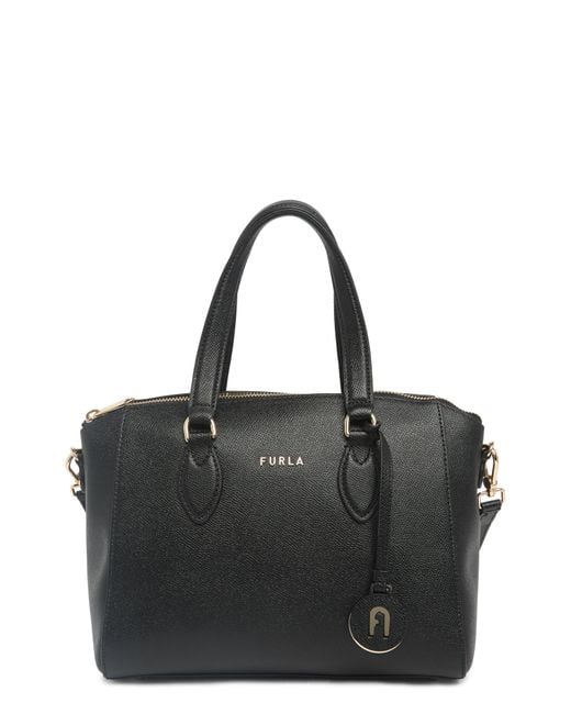 Furla Minerva Satchel Handbag In Nero At Nordstrom Rack in Black 