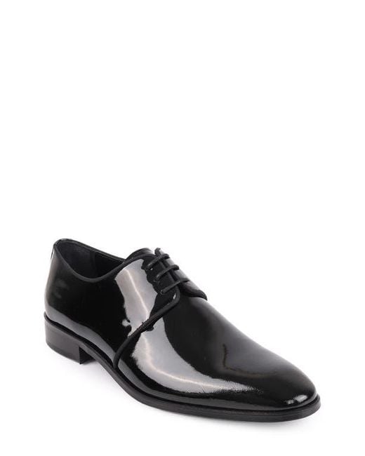 VELLAPAIS Black Irving Derby for men