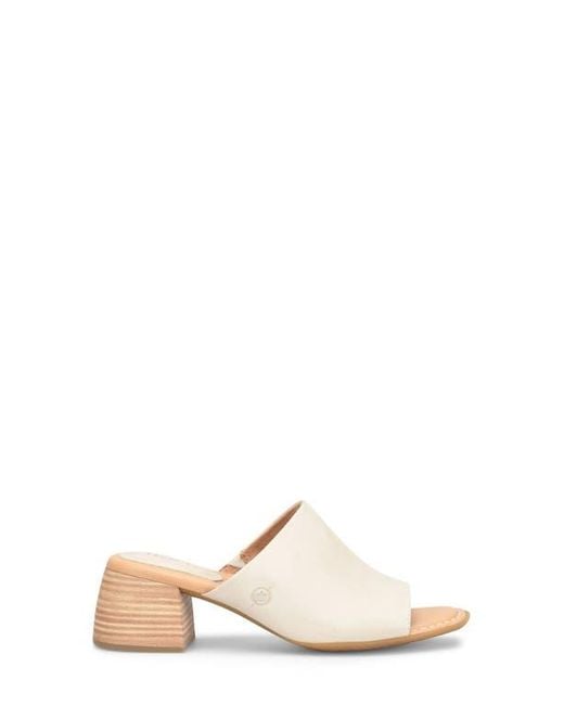 Børn Natural Skylar Block Heel Sandal