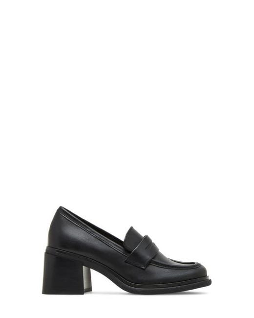 Steve Madden Black Baxter Loafer Pump