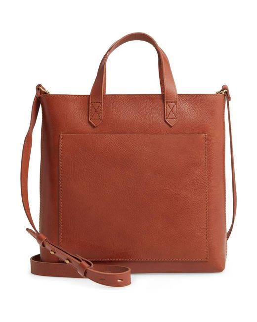 Madewell Red The Small Transport Crossbody Bag
