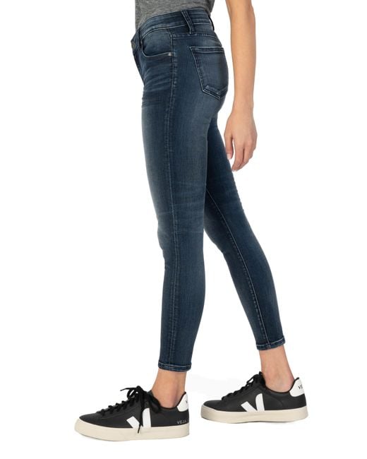 Kut From The Kloth Blue Connie Ankle Skinny Jeans