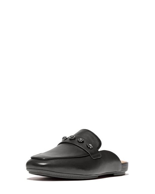 Fitflop Black Delicato Loafer Mule