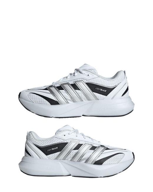 Adidas White Lightblaze Glow Sneaker for men