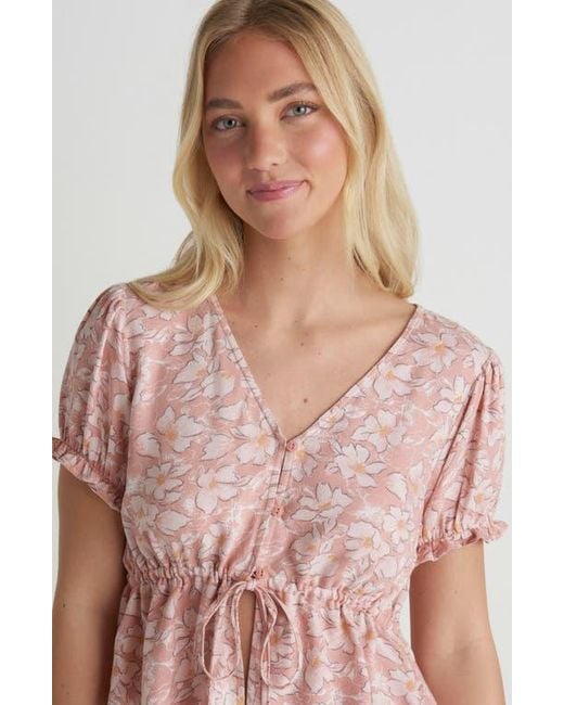 Hurley Pink Beachcomber Top