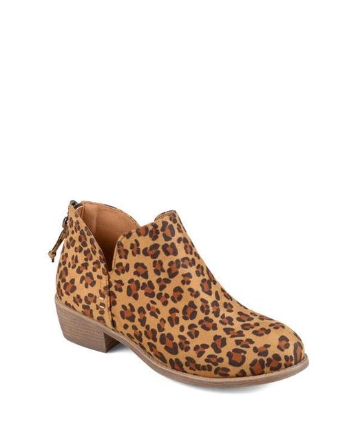 Journee Collection Brown Journee Livvy Ankle Bootie