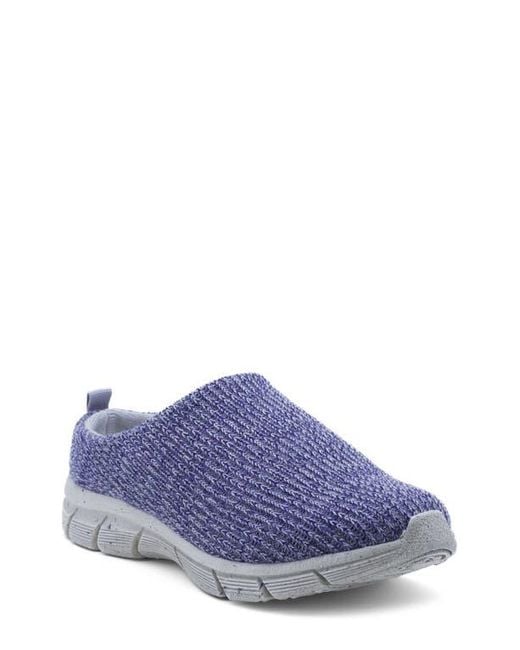 Woolloomooloo Blue Woven Wool Slip-On Sneaker