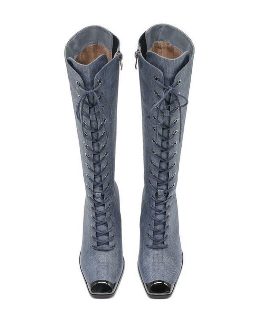 Ninety Union Blue Fuji Cap Toe Boot