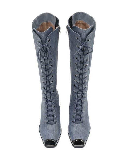 Ninety Union Blue Fuji Cap Toe Boot