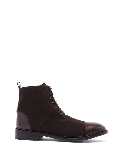 Anthony Veer Black Monroe Wool Boot for men